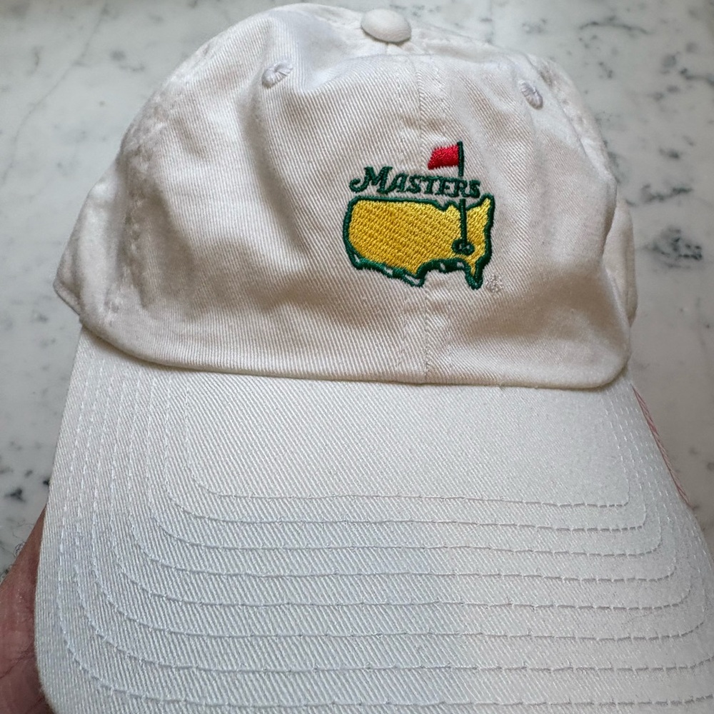 White Masters Golf Hat- small fit - Picture 8 of 13